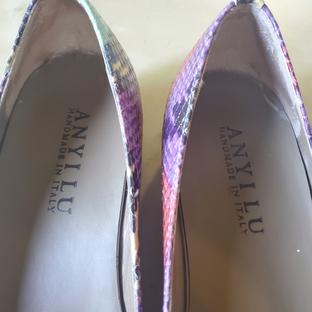 Anyi lu python leather shoes - Picture 7 of 7